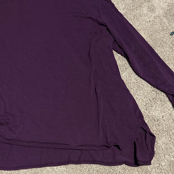 Calvin Klein Purple Long Sleeve Top - Picture 3 of 6